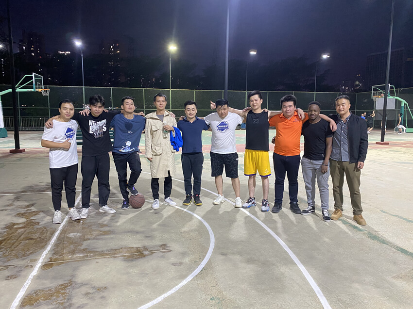 交聯(lián)聚乙烯電纜廠家，建圳達(dá)電線電纜公司的周末籃球比賽